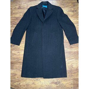 Vintage Weather Report Men’s 40R Wool Cashmere Blend Overcoat Jacket 4 Button